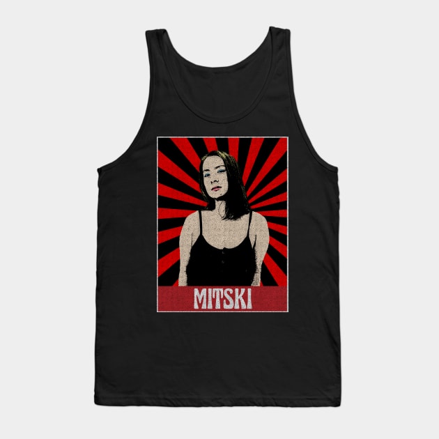 Vintage Mitski 1980s Pop Art Tank Top by Motor Lipat